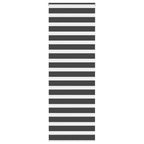 Vidaxl zebra rolgordijn 90x200 cm stofbreedte 85,9 cm zwart