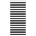 Vidaxl zebra rolgordijn 105x200 cm stofbreedte 100,9 cm zwart