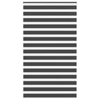 Vidaxl zebra rolgordijn 120x200 cm stofbreedte 115,9 cm zwart