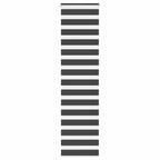 Vidaxl zebra rolgordijn 60x230 cm stofbreedte zwart 55,9 cm