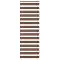 Vidaxl zebra rolgordijn 80x200 cm stofbreedte 75,9 cm polyester bruin