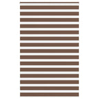 Vidaxl zebra rolgordijn 145x200 cm stofbreedte 140,9cm polyester bruin