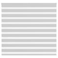 Vidaxl zebra rolgordijn 155x100 cm stofbreedte 150,9 cm lichtgrijs