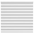 Vidaxl zebra rolgordijn 160x150 cm stofbreedte 155,9 cm lichtgrijs
