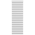 Vidaxl zebra rolgordijn 70x200 cm stofbreedte 65,9 cm lichtgrijs