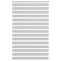 Vidaxl zebra rolgordijn 145x200 cm stofbreedte 140,9 cm lichtgrijs