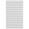 Vidaxl zebra rolgordijn 150x200 cm stofbreedte 145,9 cm lichtgrijs