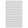 Vidaxl zebra rolgordijn 150x230 cm stofbreedte 145,9 cm lichtgrijs