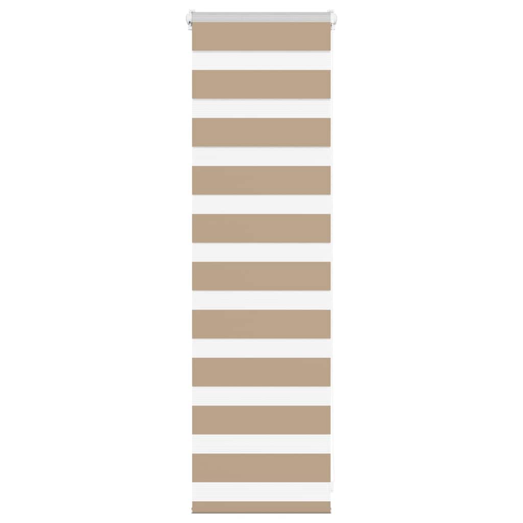 Vidaxl zebrajaloezie 40x100 cm stofbreedte 35,9 cm polyester zandbruin