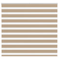 Vidaxl zebra blind 160x150 cm stofbreedte 155,9 cm polyester zandbruin