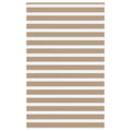 Vidaxl zebra blind 145x230 cm stofbreedte 140,9 cm polyester zandbruin