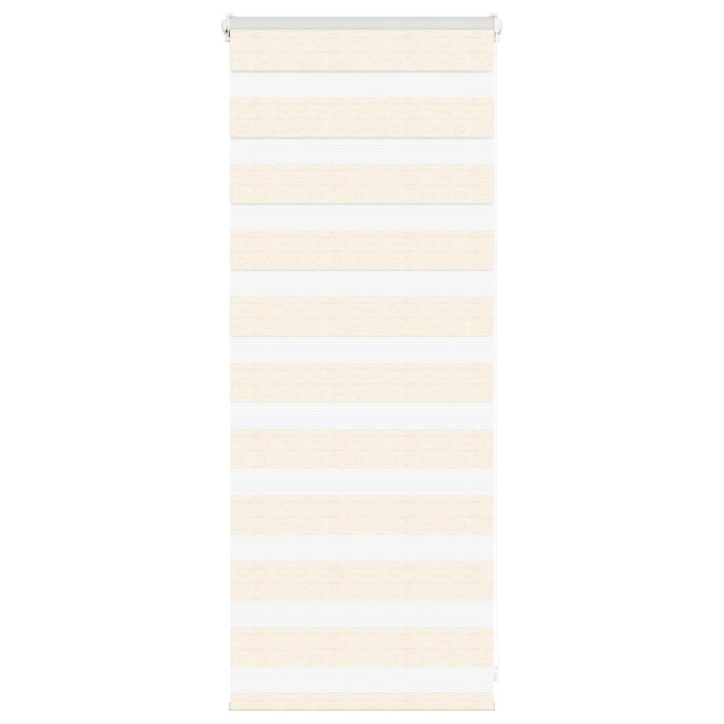 Vidaxl zebra rolgordijn 65x100 cm stofbreedte 60,9 cm marmerbeige