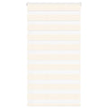 Vidaxl zebra rolgordijn 90x100 cm stofbreedte 85,9 cm marmerbeige
