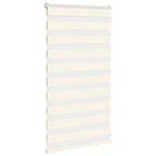 Vidaxl zebra rolgordijn 90x100 cm stofbreedte 85,9 cm marmerbeige