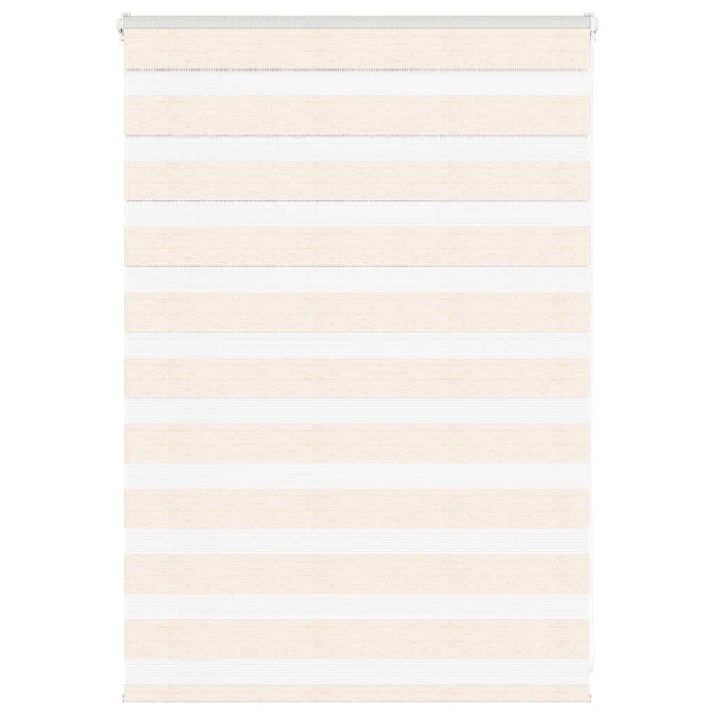 Vidaxl zebra rolgordijn 95x100 cm stofbreedte 90,9 cm marmerbeige