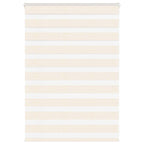Vidaxl zebra rolgordijn 100x100 cm stofbreedte 95,9 cm marmerbeige