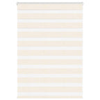Vidaxl zebra rolgordijn 110x100 cm stofbreedte 105,9 cm marmerbeige