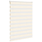 Vidaxl zebra rolgordijn 110x100 cm stofbreedte 105,9 cm marmerbeige