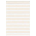 Vidaxl zebra rolgordijn 115x100 cm stofbreedte 110,9 cm marmerbeige