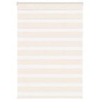 Vidaxl zebra rolgordijn 115x100 cm stofbreedte 110,9 cm marmerbeige