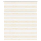 Vidaxl zebra rolgordijn 120x100 cm stofbreedte 115,9 cm marmerbeige