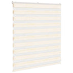 Vidaxl zebra rolgordijn 120x100 cm stofbreedte 115,9 cm marmerbeige