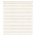 Vidaxl zebra rolgordijn 125x100 cm stofbreedte 120,9 cm marmerbeige