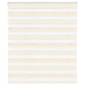 Vidaxl zebra rolgordijn 130x100 cm stofbreedte 125,9 cm marmerbeige