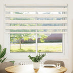 Vidaxl zebra rolgordijn 165x100 cm stofbreedte 160,9 cm marmerbeige