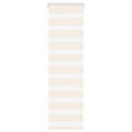 Vidaxl zebra blind 45x150 cm stofbreedte 40,9 cm polyester marmerbeige