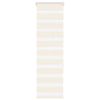 Vidaxl zebra blind 50x150 cm stofbreedte 55,9 cm polyester marmerbeige