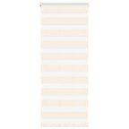 Vidaxl zebra blind 55x150 cm stofbreedte 50,9 cm polyester marmerbeige