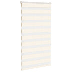Vidaxl zebra blind 80x150 cm stofbreedte 75,9 cm polyester marmerbeige
