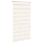 Vidaxl zebra rolgordijn 90x150 cm stofbreedte 85,9 cm marmerbeige