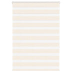 Vidaxl zebra blind 105x150cm stofbreedte 100,9cm polyester marmerbeige