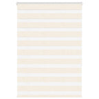 Vidaxl zebra rolgordijn 115x150 cm stofbreedte 110,9 cm marmerbeige