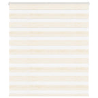 Vidaxl zebra rolgordijn 120x150 cm stofbreedte 115,9 cm marmerbeige