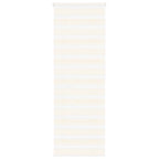 Vidaxl zebra rolgordijn 85x200 cm stofbreedte 80,9 cm marmerbeige