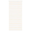 Vidaxl zebra rolgordijn 95x200 cm stofbreedte 90,9 cm marmerbeige