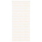 Vidaxl zebra rolgordijn 115x200 cm stofbreedte 110,9 cm marmerbeige