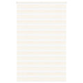 Vidaxl zebra rolgordijn 140x200 cm stofbreedte 135,9 cm marmerbeige