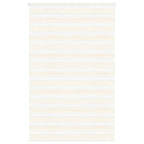 Vidaxl zebra rolgordijn 140x200 cm stofbreedte 135,9 cm marmerbeige