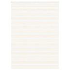 Vidaxl zebra rolgordijn 165x200 cm stofbreedte 160,9 cm marmerbeige