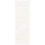 Vidaxl zebra rolgordijn 90x230 cm stofbreedte 85,9 cm marmerbeige