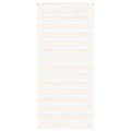 Vidaxl zebra rolgordijn 95x230 cm stofbreedte 90,9 cm marmerbeige