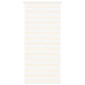Vidaxl zebra rolgordijn 100x230 cm stofbreedte 95,9 cm marmerbeige