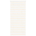 Vidaxl zebra rolgordijn 100x230 cm stofbreedte 95,9 cm marmerbeige