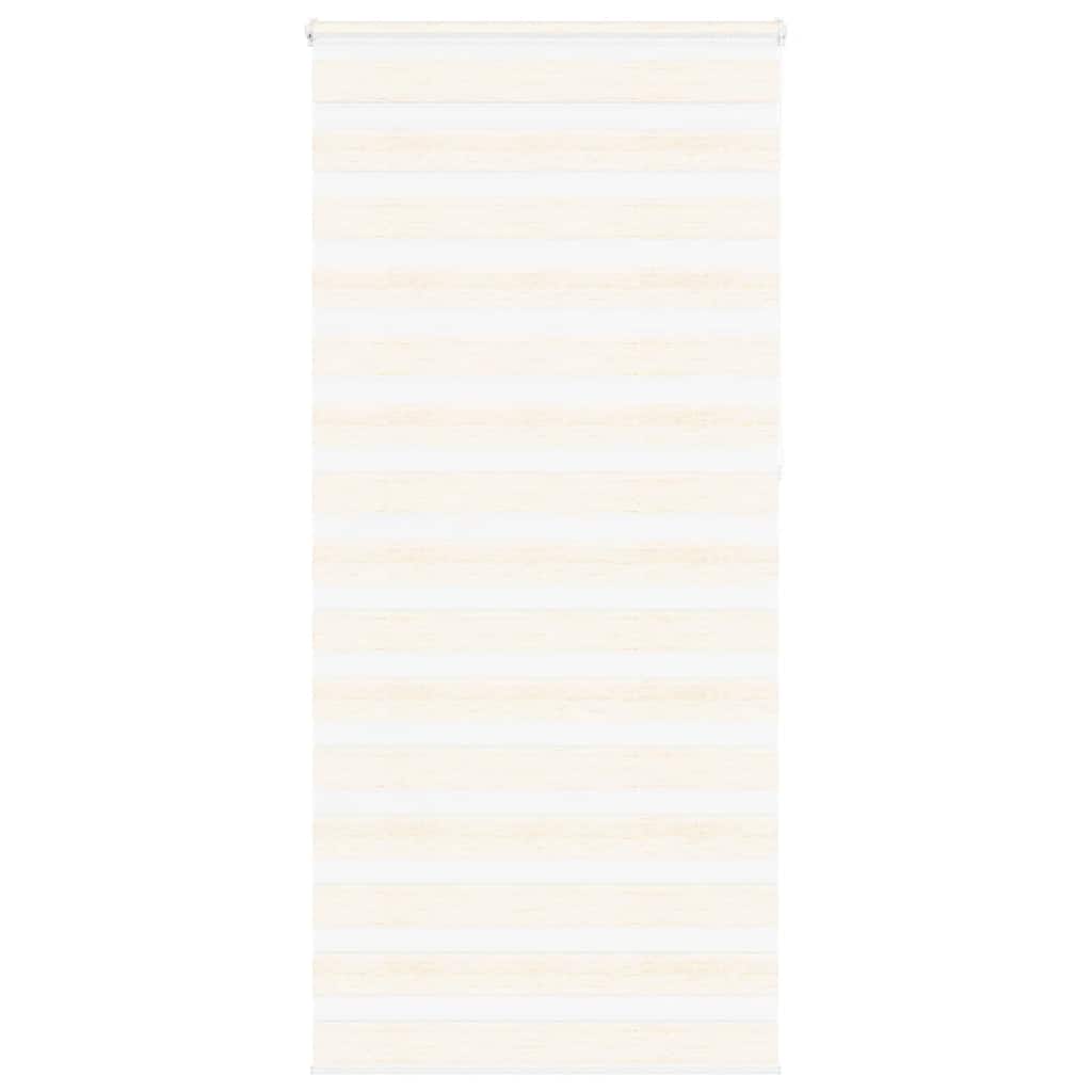 Vidaxl zebra rolgordijn 100x230 cm stofbreedte 95,9 cm marmerbeige