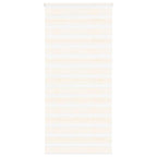 Vidaxl zebra blind 105x230cm stofbreedte 100,9cm polyester marmerbeige