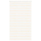 Vidaxl zebra rolgordijn 120x230 cm stofbreedte 115,9 cm marmerbeige